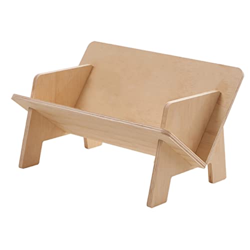 Generisch Holz Desktop Organizer Einstellbares Bücherregal für Schreibtisch Stabil und Stark für Büro Zuhause und Bibliothek zur Aufbewahrung von Büchern und Magazinen von Generisch