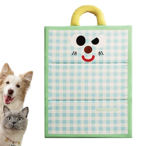 Generisch Hundekühlmatte,Einfach Waschbare Kühlmatte Für Hunde - 60x45cm Einfach Zu Reinigen Tragbare Bettdecke Für Welpen Kätzchen Katzen von Generisch