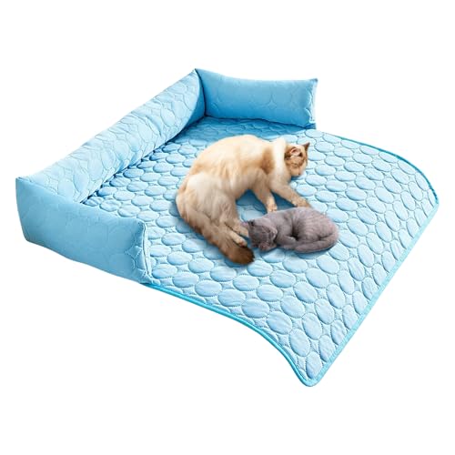 Generisch Hundekühlmatte Sofaauflage | Katzen Kühl Schlafsofa mit Pad und - Atmungsaktive Unterlage Für Outdoor Picknick Camping Park von Generisch