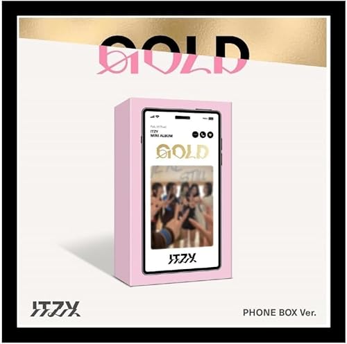 Generisch IT'ZY - Vol.2 Gold Phone Box Version CD+Pre-Order Gift + Extra photocards von Generisch