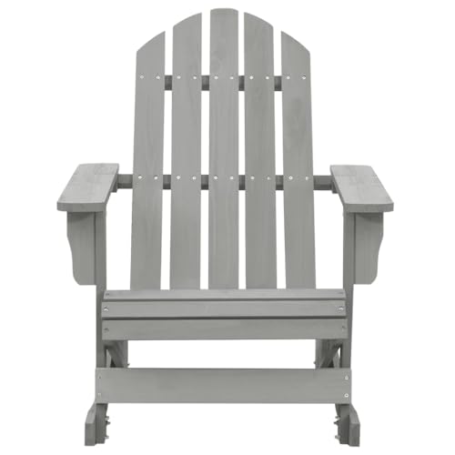 Generisch Kangmusi Garten-Schaukelstuhl Holz Grau, Grau 45704 Generisch Kangmusi Garten-Schaukelstuhl Holz Grau, Grau 45704 von Generisch