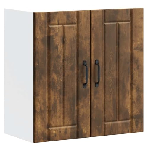 Generisch Kangmusi Küchen-Hängeschrank Lucca Räuchereiche Holzwerkstoff, 853822 von Generisch