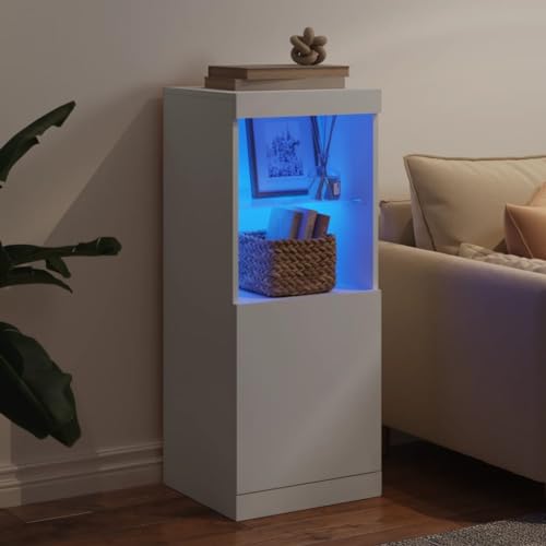 Generisch Kangmusi Sideboard mit LED-Beleuchtung 41x37x100 cm, 836686 von Generisch