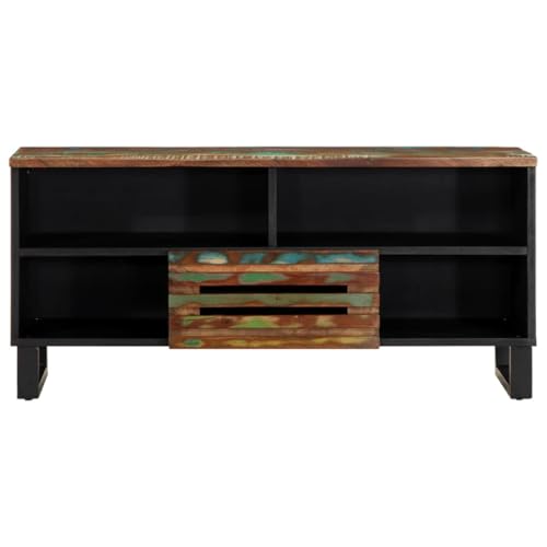 Generisch Kangmusi TV-Schrank 100x34x46 cm Massivholz Akazie, Mehrfarbig 377518 Generisch Kangmusi TV-Schrank 100x34x46 cm Massivholz Akazie, Mehrfarbig 377518 von Generisch
