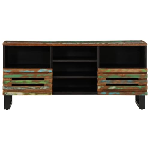 Generisch Kangmusi TV-Schrank 100x34x46 cm Massivholz Akazie, Mehrfarbig 377528 Generisch Kangmusi TV-Schrank 100x34x46 cm Massivholz Akazie, Mehrfarbig 377528 von Generisch