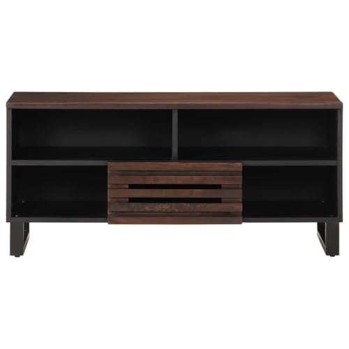 Generisch Kangmusi TV-Schrank 100x34x46 cm Massivholz Mango, 377516 Generisch Kangmusi TV-Schrank 100x34x46 cm Massivholz Mango, 377516 von Generisch