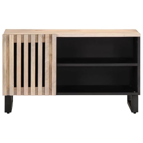 Generisch Kangmusi TV-Schrank 80x34x46 cm Massivholz Mango, 377512 Generisch Kangmusi TV-Schrank 80x34x46 cm Massivholz Mango, 377512 von Generisch