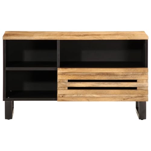 Generisch Kangmusi TV-Schrank 80x34x46 cm Raues Massivholz Mango, 377519 Generisch Kangmusi TV-Schrank 80x34x46 cm Raues Massivholz Mango, 377519 von Generisch