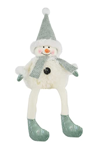 Generisch Kantenhocker Schneemann Mint | Figur Kantensitzer | Weihnachten Winter Advent | 45x11 cm | Dekofigur Zierfigur Generisch Kantenhocker Schneemann Mint | Figur Kantensitzer | Weihnachten Winter Advent | 45x11 cm | Dekofigur Zierfigur von Generisch