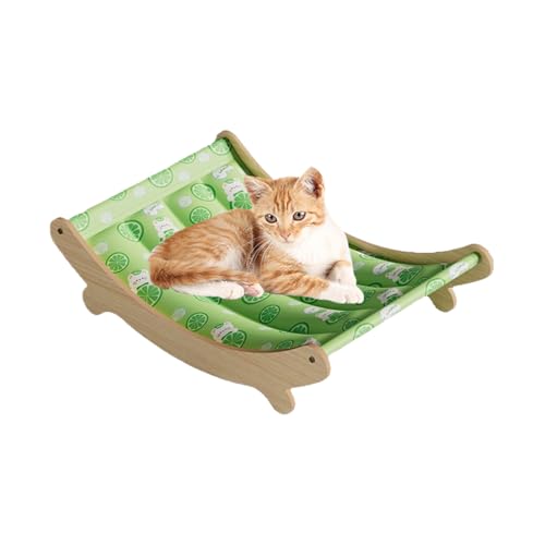 Generisch Katzenbett,Tragbare Kühlmatte Für Haustiere | Haustier Hängematten Für Boden Outdoor Schlafzimmer Balkon Büro Wohnung Ecke Wohnzimmer Indoor Reise Generisch Katzenbett,Tragbare Kühlmatte Für Haustiere | Haustier Hängematten Für Boden Outdoor Schlafzimmer Balkon Büro Wohnung Ecke Wohnzimmer Indoor Reise von Generisch
