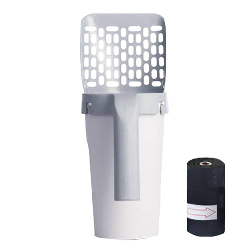 Generisch Katzenstreu Scoop - Schaufelschaufel Müllsack, Leichtes Design Easy Grip Feature | Kätzchenstreuwerkzeug zur Reinigung von Kastenreinigung, Haushaltskatzepflege, Hygienewartung von Generisch