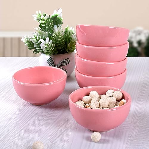 Generisch Keramikschüsseln,Soßenschälchen,Dipschalen,Marmeladenschälchen,Dipp-Soja-Schalen,Mini-Schüssel-Set,Gewürzschalen,Snack Schälchen, 8cm,90 ml von Generisch