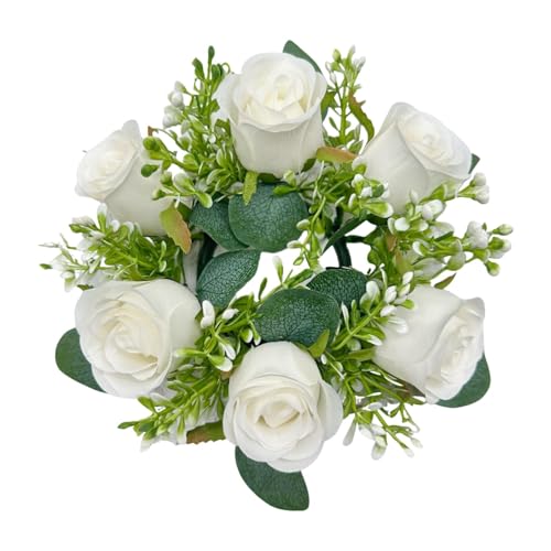 Generisch Kerzenring Blumen, 22 cm Kunstblumenstrauß Eukalyptus Kerzenkränze, Kerzenkranz Für Stabkerzen, Boho- -Stumpenkerzenhalter Für Hochzeits-, Haustür- Und Tischdekoration Generisch Kerzenring Blumen, 22 cm Kunstblumenstrauß Eukalyptus Kerzenkränze, Kerzenkranz Für Stabkerzen, Boho- -Stumpenkerzenhalter Für Hochzeits-, Haustür- Und Tischdekoration von Generisch