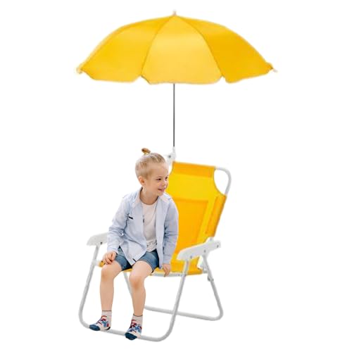 Generisch Kinder Camping Stuhl | Klappbarer Strandliegestuhl Mit Sonnenschutz | Tragfaehige Liegefunktion Fuer Reisen Picknick Garten Pool Generisch Kinder Camping Stuhl | Klappbarer Strandliegestuhl Mit Sonnenschutz | Tragfaehige Liegefunktion Fuer Reisen Picknick Garten Pool von Generisch