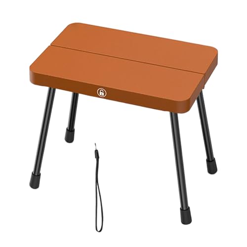 Generisch Klappbare Campingstühle,Tragbarer Outdoor Stuhl - Klapphocker Aluminiumlegierung Kleine Bank für Reisen Angeln Picknick Spiele Pool Garten Wandern von Generisch