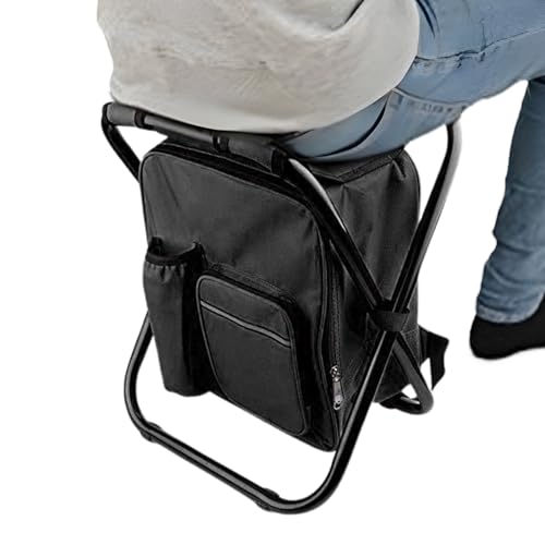 Generisch Klappbare Outdoor Stühle - Tragbarer Freizeitstuhl für Draußen | Camping Liegestuhl Für Balkon Terrasse Reisen Garten Pool Campingplatz von Generisch