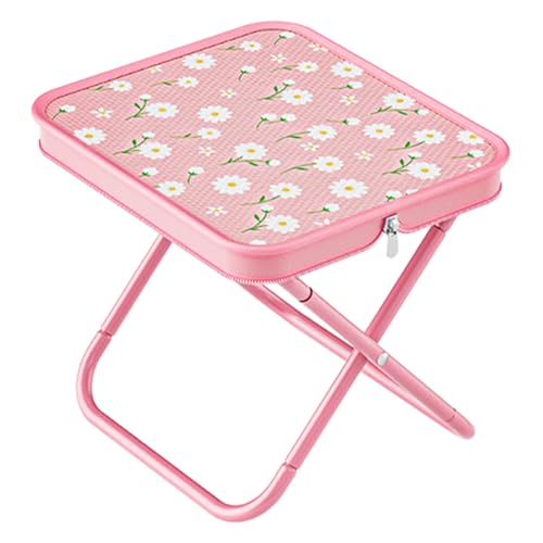 Generisch Klappbarer Campingstuhl | Tragbarer Outdoor Hocker,Campinghocker Tragbarer Stuhl Für Picknick Wandern Garten Balkon Terrasse Reise Mehrere Einsatzbereiche von Generisch