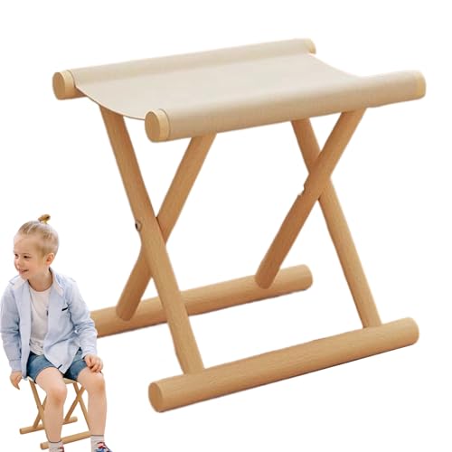 Generisch Klapphocker - Robuster Klapphocker Mit Stuhlfuntion - Leichtes Sitzmöbel Für Garten Camping Badezimmer Küche Angeln Schlafzimer von Generisch