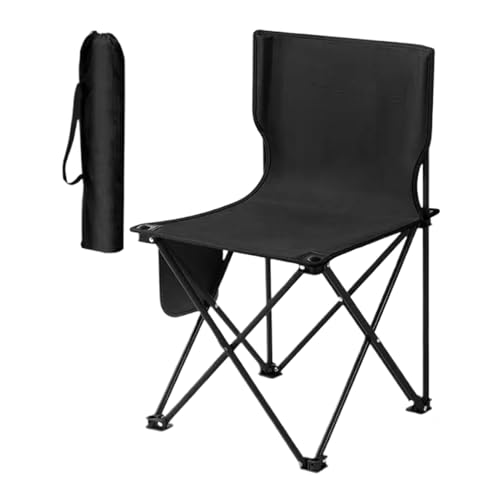 Generisch Klappstuhl Für Draußen | Tragbarer Angelstuhl | Robuster Hocker Für Garten, Picknick, Terrasse Und von Generisch