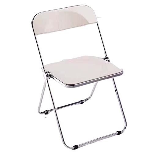 Generisch Klappstuhl Transparent - Acrylstuhl mit Haushaltsklappfunktion für Esszimmer, pflegeleicht und einfach zu verstauen Generisch Klappstuhl Transparent - Acrylstuhl mit Haushaltsklappfunktion für Esszimmer, pflegeleicht und einfach zu verstauen von Generisch