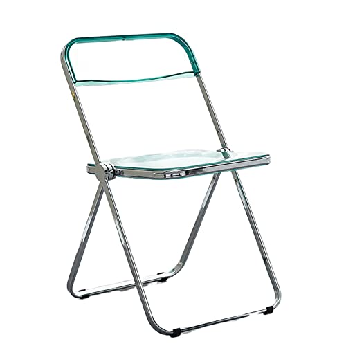 Generisch Klappstuhl Transparent - Acrylstuhl mit Haushaltsklappfunktion für Esszimmer, pflegeleicht und einfach zu verstauen Generisch Klappstuhl Transparent - Acrylstuhl mit Haushaltsklappfunktion für Esszimmer, pflegeleicht und einfach zu verstauen von Generisch