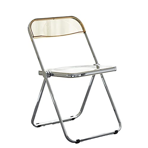 Generisch Klappstuhl Transparent - Acrylstuhl mit Haushaltsklappfunktion für Esszimmer, pflegeleicht und einfach zu verstauen Generisch Klappstuhl Transparent - Acrylstuhl mit Haushaltsklappfunktion für Esszimmer, pflegeleicht und einfach zu verstauen von Generisch