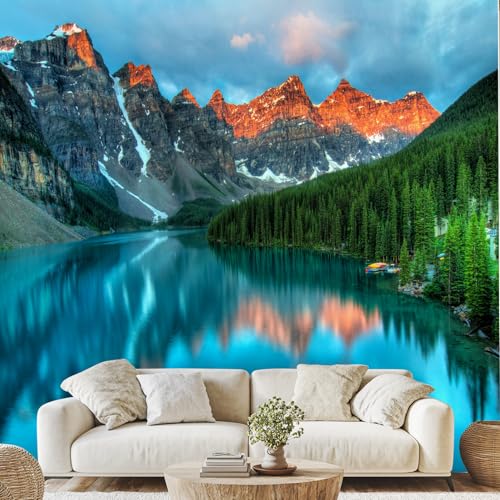 Generisch Klarer See Tapeten Vliestapete Natur Landschaft Vliestapete Natur Wald Wandtapete für Küche Badezimmer Flur 308 x 220 cm 3D Effekt Klebetapete Generisch Klarer See Tapeten Vliestapete Natur Landschaft Vliestapete Natur Wald Wandtapete für Küche Badezimmer Flur 308 x 220 cm 3D Effekt Klebetapete von Generisch