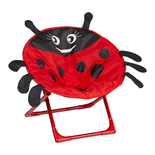 Generisch Kleinkinder Stuhl Sitzmöbel | Ladybug Bequemer Campingstuhl Kinder,Klappbarer Sitz Mit Rückenlehne Tragbare Möbel Für Camping Ausflüge Picknick Generisch Kleinkinder Stuhl Sitzmöbel | Ladybug Bequemer Campingstuhl Kinder,Klappbarer Sitz Mit Rückenlehne Tragbare Möbel Für Camping Ausflüge Picknick von Generisch