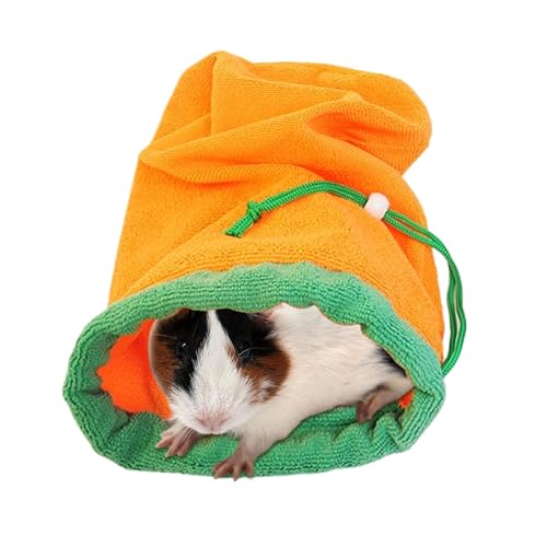 Generisch Kleintier Handtuch Tasche - Eichhörnchen Trockensack | Atmungsaktive Badetasche Mit Verstellbarem Kordelzug Für Hamster, Kaninchen, Welpen Und Kleintiere von Generisch