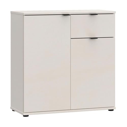 Generisch Kommode - 80 x 82 cm - 2 Türen - 1 Schublade - Sandfarben Generisch Kommode - 80 x 82 cm - 2 Türen - 1 Schublade - Sandfarben von Generisch