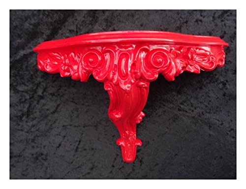 Generisch Konsole M BAROCK Rot 31x21x12cm Retro Wandspiegel Wandkonsole Hängekonsole Ablage Regal 84K Generisch Konsole M BAROCK Rot 31x21x12cm Retro Wandspiegel Wandkonsole Hängekonsole Ablage Regal 84K von Generisch