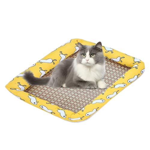 Generisch Kühl Katzenbett | Waschbare Kühlmatte Für Hunde | Haustier Sofas für Schlafzimmer Draußen Auto Kätzchen Schlafhaus Wohnzimmer Welpe Zuhause Transportbox Terrasse Hamster Senioren Generisch Kühl Katzenbett | Waschbare Kühlmatte Für Hunde | Haustier Sofas für Schlafzimmer Draußen Auto Kätzchen Schlafhaus Wohnzimmer Welpe Zuhause Transportbox Terrasse Hamster Senioren von Generisch