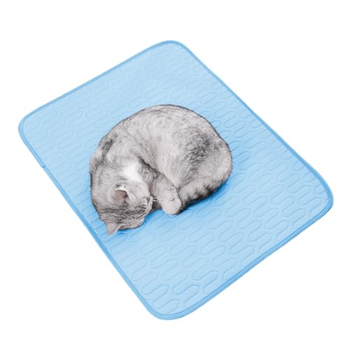 Generisch Kühlmatte Für Hunde | rutschfeste -Seide Kühldecke,Katzen Sofas & Liegeflächen Für Schlafzimmer Wohnzimmer Terrasse Garten von Generisch