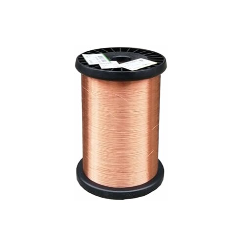 Generisch Kupferlackdraht, Verschiedene Durchmesser Emaillierter Kupferdraht Draht, 100g Magnet Draht Magnetspule Aus Polyurethan Für Transformator-Induktivitätsspule (Größe : 0.25mm) von Generisch