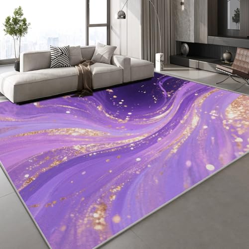 Generisch Kurzflor Teppich 3D Marmor Abstrakt Teppich Matten rutschfeste FußMatte Modern Textur Muster Kinder Spielteppiche FüR Schlafzimmer Flur Wohnzimmer Boden 180x240 cm von Generisch