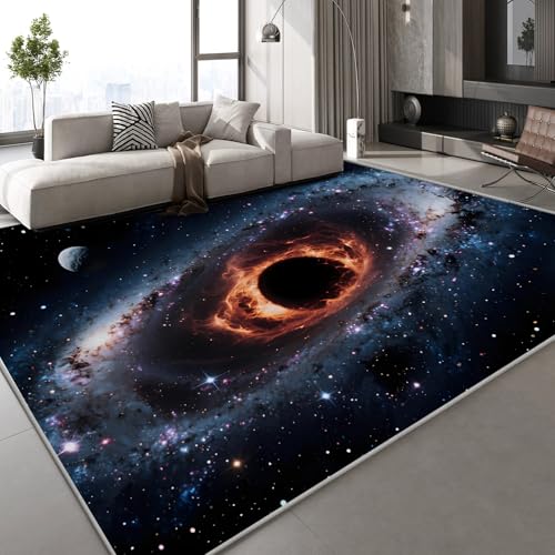 Generisch Kurzflor Teppich 3D Universum Galaxie Teppich Matten rutschfeste FußMatte Weltraum Planeten Muster Kinder Spielteppiche FüR Schlafzimmer Flur Wohnzimmer Boden 180x240 cm Generisch Kurzflor Teppich 3D Universum Galaxie Teppich Matten rutschfeste FußMatte Weltraum Planeten Muster Kinder Spielteppiche FüR Schlafzimmer Flur Wohnzimmer Boden 180x240 cm von Generisch