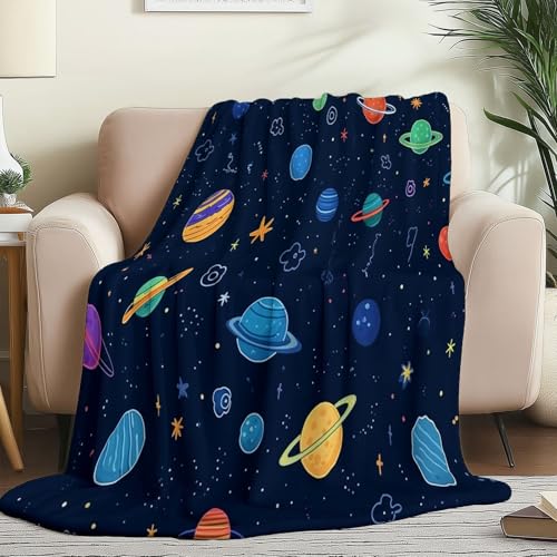 Generisch Kuscheldecke Kinder 220 x 240 cm - Minimalismus Weltraum Graffiti Drucken Flauschig Wohndecke für Jungen Mädchen, Dunkelblau Weiche und Komfort Flanell-Kinderdecke für Herbst und Winter Generisch Kuscheldecke Kinder 220 x 240 cm - Minimalismus Weltraum Graffiti Drucken Flauschig Wohndecke für Jungen Mädchen, Dunkelblau Weiche und Komfort Flanell-Kinderdecke für Herbst und Winter von Generisch