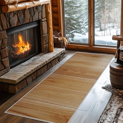 Generisch Läufer Flur Holzoptik 60x240 cm, Waschbarer Teppich Flur Natur Retro Küchenteppich rutschfest, fußmatte, Teppich Schlafzimmer, Innen Carpet Teppiche Lang Dünn, Flur Deko Generisch Läufer Flur Holzoptik 60x240 cm, Waschbarer Teppich Flur Natur Retro Küchenteppich rutschfest, fußmatte, Teppich Schlafzimmer, Innen Carpet Teppiche Lang Dünn, Flur Deko von Generisch