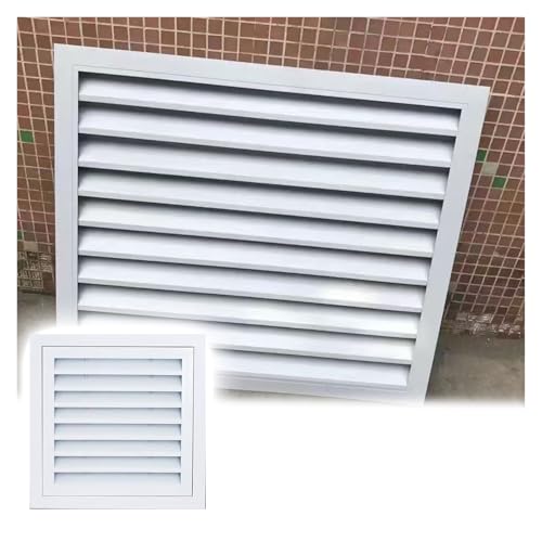 Generisch Lamellen-Revisionsklappe 15x15 20x20 25x50 30x30 40x40 40x50 50x50 60x60 – Belüftete Inspektionsluke, Aluminiumlegierung – Kleine Wandlochabdeckung Für Küche, Bad(55x55cm) von Generisch
