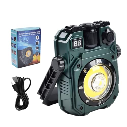 Generisch Led Work Light, Solar Flashlight, Portable Camping Lantern, 5 Lighting Modes Ultra Bright Waterproof Lamp for Outdoor Power Outage Fishing Travel, 5.24x3.86 Inches Generisch Led Work Light, Solar Flashlight, Portable Camping Lantern, 5 Lighting Modes Ultra Bright Waterproof Lamp for Outdoor Power Outage Fishing Travel, 5.24x3.86 Inches von Generisch