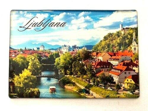 Generisch Ljubljana -Slowenien -Souvenir-Kühlschrankmagnet Fridge Magnet 291208 Reiseandenken von Generisch