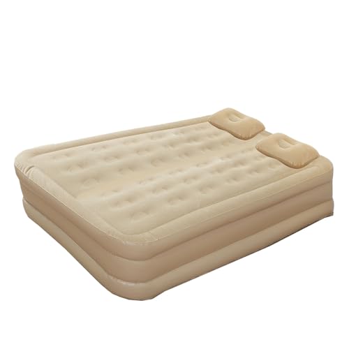Generisch Luftmatratze, Zwei Luftbett mit eingebauter Pumpe - Camping aufblasen Matratzenbett Twin eingebaute Pumpe,Automatisches Blasen tragbares Falten -Schlafpad zum Wandern Generisch Luftmatratze, Zwei Luftbett mit eingebauter Pumpe - Camping aufblasen Matratzenbett Twin eingebaute Pumpe,Automatisches Blasen tragbares Falten -Schlafpad zum Wandern von Generisch