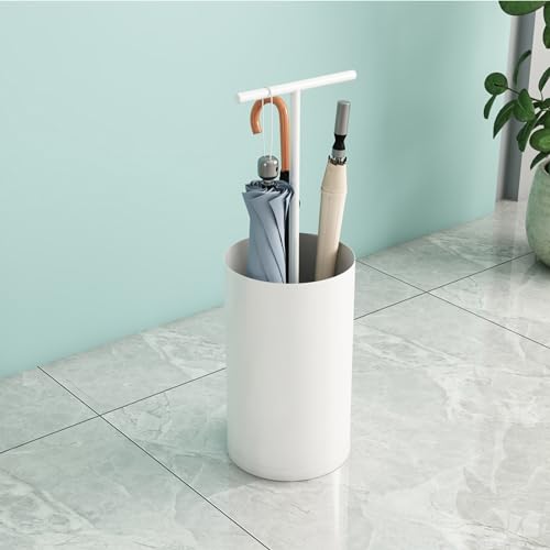 Generisch Metall Schirmständer Freistehend mit Abnehmbarer Wasserschale - Tragbarer Gehstockständer Runde Aufbewahrungsbox Moderner Schlichter Schirmständer Generisch Metall Schirmständer Freistehend mit Abnehmbarer Wasserschale - Tragbarer Gehstockständer Runde Aufbewahrungsbox Moderner Schlichter Schirmständer von Generisch