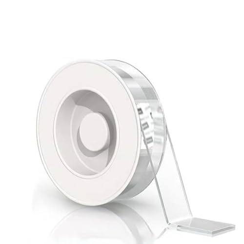 Generisch Mixturean Nano-Klebeband, Extra großes doppelseitiges Klebeband, transparentes und robustes Nano-Klebeband, spurlos und wasserfest, rückstandslos entfernbar (1 Stück) von Generisch