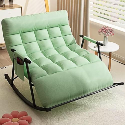 Generisch Modern Oversized Double Rocking Chair - Wide Swing Design with Comfortable Padding - Stylish Indoor Rocking Chair for Relaxation von Generisch