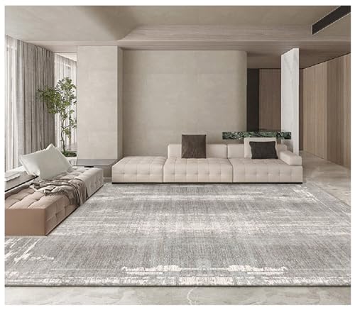 Generisch Modern Waschbar Teppich für Wohnzimmer Heimbüro,Abstrakt Gestaltung Tragbar,Zuhause Dekoration Boden Matte für Schlafzimmer und Esszimmer(Color:A,Size:250X350CM) von Generisch