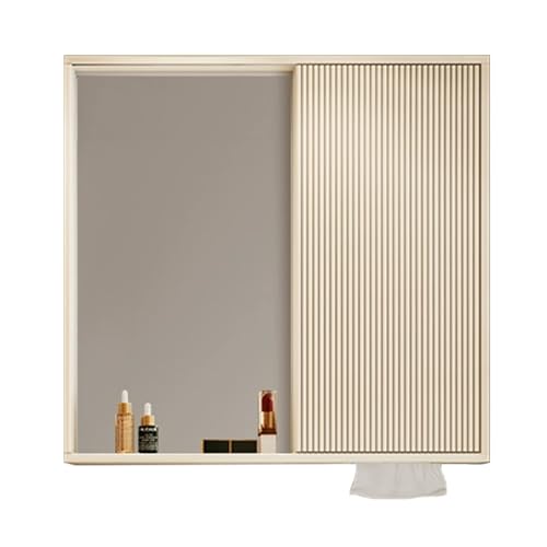 Generisch Moderner Hd-Spiegelschrank mit Stauraum, Wand-Badspiegelschrank mit Spiegel, Schlafzimmer-Waschtisch mit Schiebetür und Taschentuchfach Generisch Moderner Hd-Spiegelschrank mit Stauraum, Wand-Badspiegelschrank mit Spiegel, Schlafzimmer-Waschtisch mit Schiebetür und Taschentuchfach von Generisch