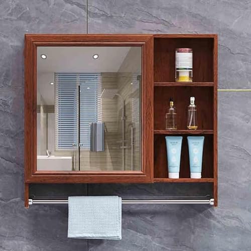 Generisch Moderner Rechteckiger Badspiegelschrank mit Ablage, Wandschrank mit Spiegelschrank, Waschtisch for den Eingangsbereich Generisch Moderner Rechteckiger Badspiegelschrank mit Ablage, Wandschrank mit Spiegelschrank, Waschtisch for den Eingangsbereich von Generisch