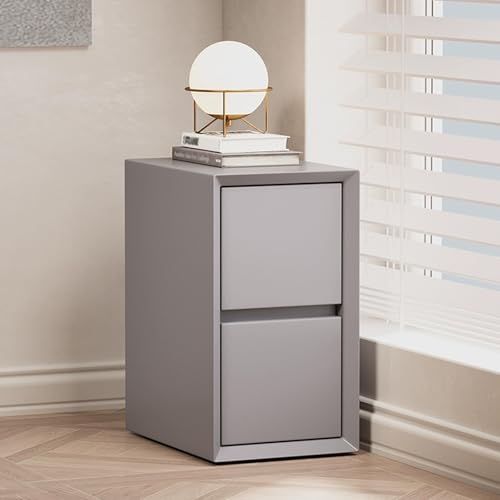 Generisch Nachttisch for Schlafzimmer, Nachtschrank mit Grifflosen Schubladen, Kleine Kommode for Homeoffice, Eingangsbereich, Flur Generisch Nachttisch for Schlafzimmer, Nachtschrank mit Grifflosen Schubladen, Kleine Kommode for Homeoffice, Eingangsbereich, Flur von Generisch