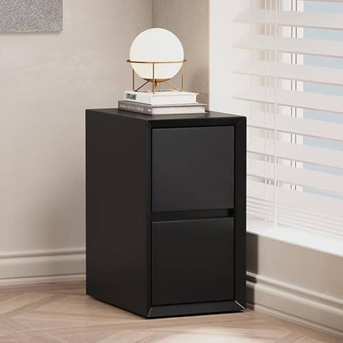 Generisch Nachttisch for Schlafzimmer, Nachtschrank mit Grifflosen Schubladen, Kleine Kommode for Homeoffice, Eingangsbereich, Flur Generisch Nachttisch for Schlafzimmer, Nachtschrank mit Grifflosen Schubladen, Kleine Kommode for Homeoffice, Eingangsbereich, Flur von Generisch